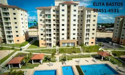 Cond. smile flores - apartamento de 2qts  modulados e ar - ótima localização