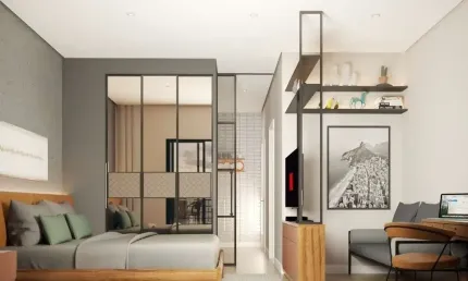 Flat com 1 quarto à venda na Rua Doutor Paulo Monteiro Mendes, 25, Monte Castelo, Volta Redonda