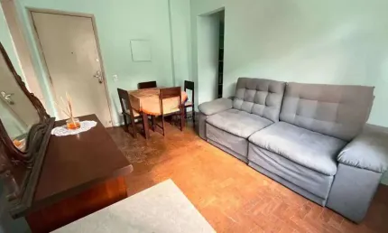 Apartamento com 1 quarto à venda na Rua Governador Pedro de Toledo, Boqueirão, Santos