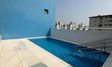 Apartamento com 1 quarto à venda na Rua Alexandre Herculano, Boqueirão, Santos