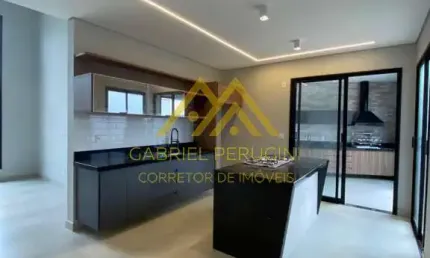Casa moderna no condomínio park gran reserve em indaiatuba