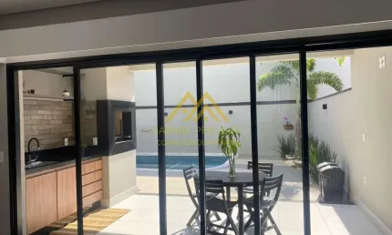 Sobrado com área de lazer completa em indaiatuba sp