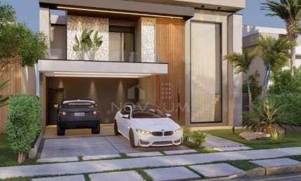 Casa de Condominio com 4 Quartos, 5 Banheiros e 2 vagas de garagem com 250m2, a Venda por R$ 2.400.000,00