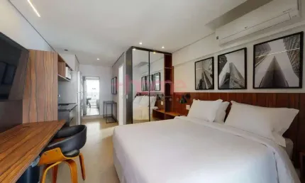 NR Apartamento para Investidor, decorado e com Renda Garantida no Jardins