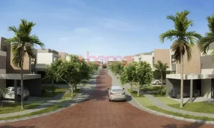 Casa nova no Alphaville Dom Pedro com 4 quartos, 268,74m², modelo Jardim