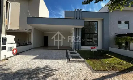 Casa Térrea Nova com 3 Suítes, Gourmet Integrado e Lazer em Condomínio ? Paulínia