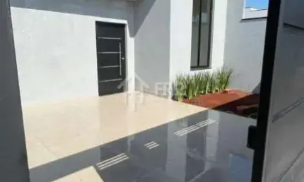 Casa Nova com 3 Dormitórios e Quintal ? Pronta para Morar no BellaVille Hortolândia