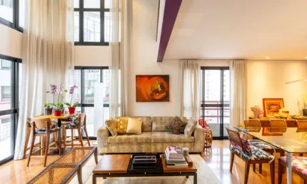 Duplex para venda em Itaim Bibi com 3 quartos, sendo 2 suítes, 173m²