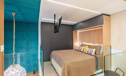 Duplex para venda com 1 quarto, sendo 1 suíte, 42m²