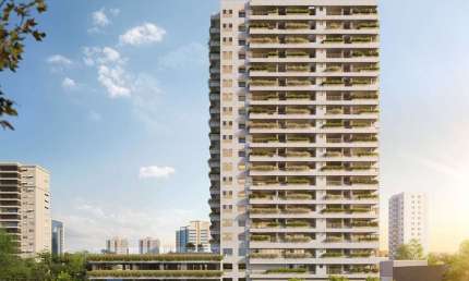 Apartamento tipo para venda em Moema com 2 quartos, sendo 2 suítes, 80m²
