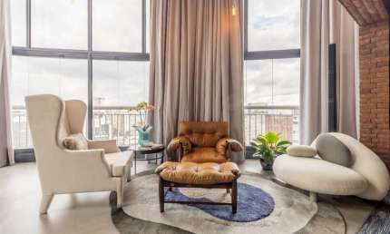 Duplex para venda e locação com 2 quartos, sendo 2 suítes, 197m²