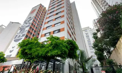 Apartamento tipo para venda em jardim paulista com 1 quarto, 44m²