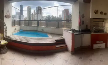 Apartamento tipo para venda em vila andrade com 3 quartos, sendo 3 suítes, 230m²