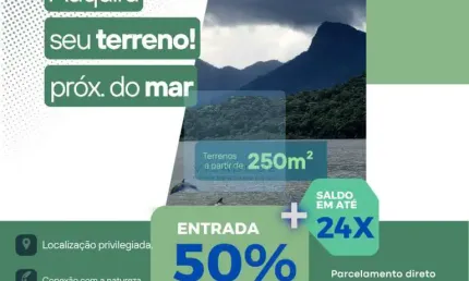 Terreno à venda na Serv. Maria Da Graça Silva Cunha, sn, Vila da Glória, São Francisco do Sul