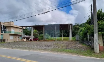 TERRENO COM GALPÃO - CENTRO DA VILA DA GLÓRIA, SÃO FRANCISCO DO SUL