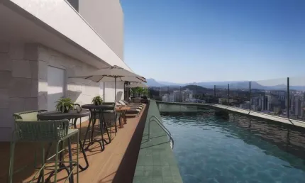 3 suítes - 153,99m² privativos - 2 vagas - posição solar excelente
