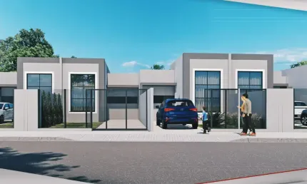 Casa médio padrão, 72m2, bairro cará cará, ótima localização - ponto de carregamento carro elétrico