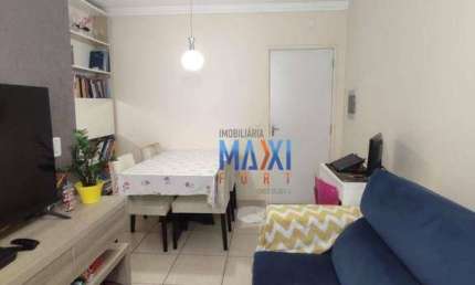 Apartamento com 2 dormitórios à venda, 48 m² por R$ 190.000,00 - Residencial Cosmos - Campinas/SP