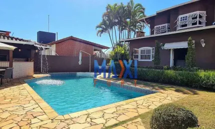 Casa com 6 dormitórios à venda, 450 m² por r$ 1.599.000,00 - jardim das palmeiras - campinas/sp