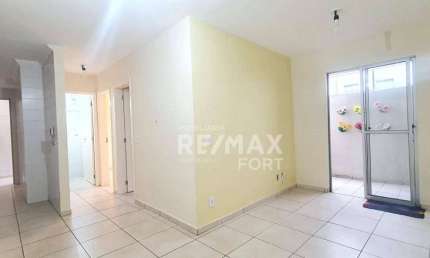 Apartamento com 2 dormitórios para alugar, 48 m² por R$ 1.612,00/mês - Residencial Cosmos - Campinas/SP