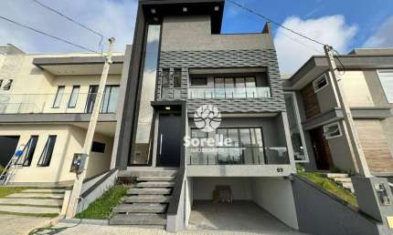 Sobrado com 3 dormitórios à venda, 255 m² por R$ 1.099.000,00 - Costeira - São José dos Pinhais/PR