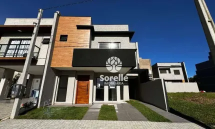Sobrado com 3 dormitórios à venda, 120 m² por r$ 729.000,00 - costeira - são josé dos pinhais/pr