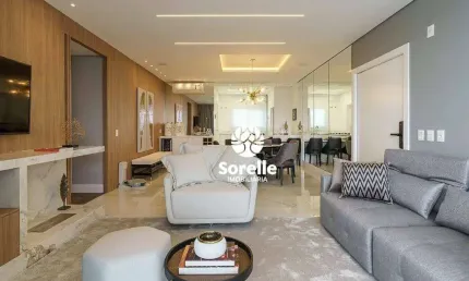 Apartamento com 3 dormitórios à venda, 146 m² por R$ 2.265.000 - Centro - São José dos Pinhais/PR