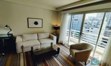 Flat com 1 dormitório para alugar, 50 m² por R$ 8.000,00/mês - Pinheiros - São Paulo/SP