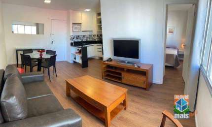 Flat com 1 dormitório para alugar, 42 m² por R$ 6.000,00/mês - Itaim Bibi - São Paulo/SP