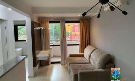 Apartamento com 2 dormitórios para alugar, 55 m² por R$ 5.780/mês - Moema - São Paulo/SP
