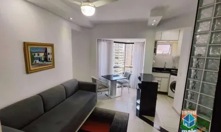 Flat com 1 dormitório para alugar, 40 m² por R$ 5.000,00/mês - Ibirapuera - São Paulo/SP