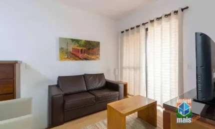 Flat com 1 dormitório para alugar, 45 m² por R$ 4.500,00/mês - Vila Nova Conceição - São Paulo/SP