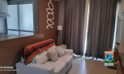 Flat com 1 dormitório para alugar, 50 m² por R$ 6.500,00/mês - Cerqueira César - São Paulo/SP