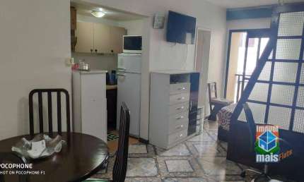 Flat com 1 dormitório para alugar, 30 m² por R$ 2.400,00/mês - Campos Elíseos - São Paulo/SP