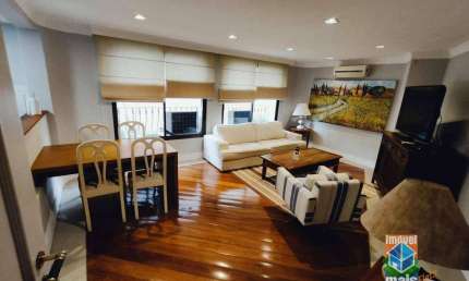 Flat com 1 dormitório para alugar, 75 m² por R$ 7.000,00/mês - Jardins - São Paulo/SP
