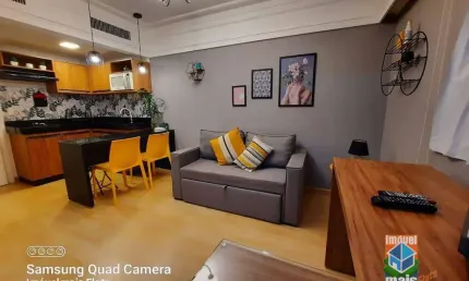 Flat com 1 dormitório para alugar, 30 m² por R$ 4.800,00/mês - Jardim Paulista - São Paulo/SP