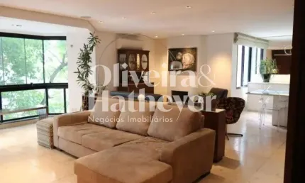 Apartamento com 4 quartos à venda na Avenida Ibijaú, 191, Moema, São Paulo, 172 m2 por R$ 2.450.000
