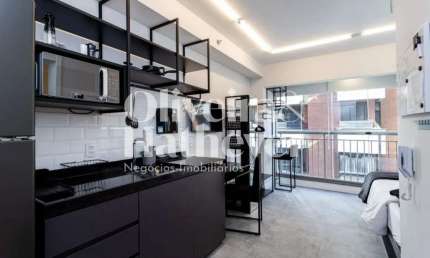 Flat com 1 quarto à venda na Alameda Jauaperi, 299, Moema, São Paulo, 21 m2 por R$ 600.000