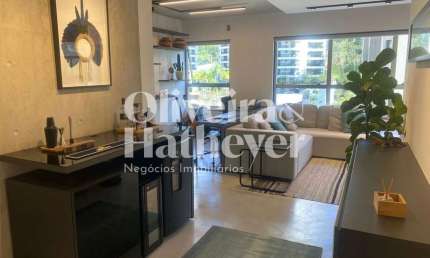 Apartamento com 1 quarto à venda na Rua Forte William, 75, Jardim Fonte do Morumbi, São Paulo, 73 m2 por R$ 875.000