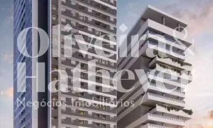 Flat com 1 quarto à venda na Viaduto Santo Amaro, 526, Brooklin Paulista, São Paulo, 24 m2 por R$ 600.000
