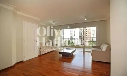 Apartamento com 3 quartos à venda na avenida macuco, 299, moema, são paulo, 125 m2 por r$ 3.200.000