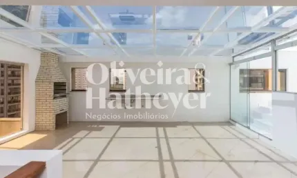 Cobertura com 4 quartos à venda na alameda dos aicás, 800, indianópolis, são paulo, 363 m2 por r$ 2.900.000