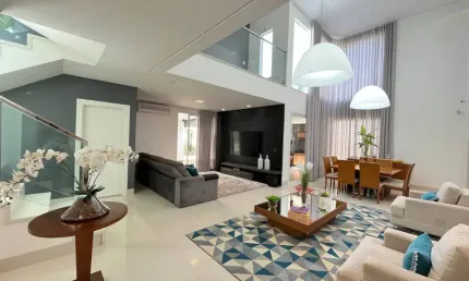 Casa Cinematográfica no Jardim Karaíba com 4 suítes – Projeto Único e Sofisticação!