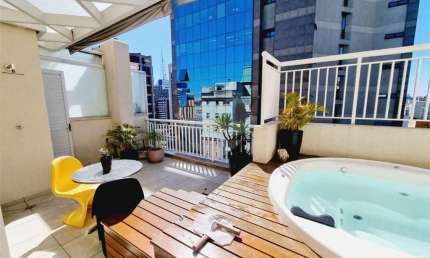 Cobertura com 1 quarto à venda na Rua Cincinato Braga, Bela Vista, São Paulo