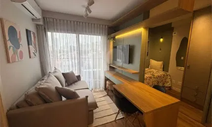 Apartamento com 1 quartos para locação em Vila Cordeiro - SP