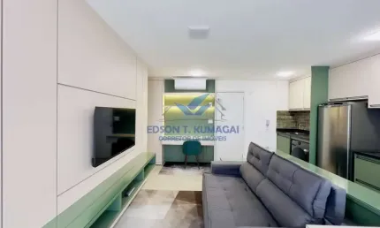 Apartamento para aluguel com 49 m² e 1 quarto em Vila Santa Tereza, Bauru - SP