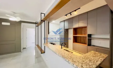 Apartamento para aluguel com 70 m² e 2 quartos em jardim solange, bauru - sp