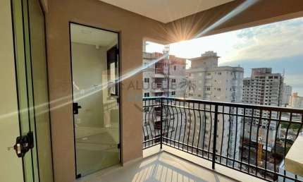 Apartamento NOVO próximo à Rodoviária de Itapema com vista para o mar - Locação Anual