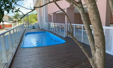 Apartamento com piscina para 5 pessoas em Bombas  - ALUGUEL DE TEMPORADA