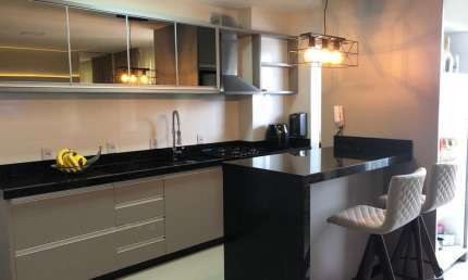 Lindo apartamento no Bairro Perequê em Porto Belo com 2 suítes - ALUGUEL ANUAL